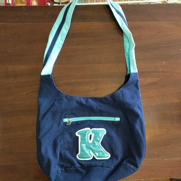 Justice Letter K Messenger Bag - Picture 1 of 4